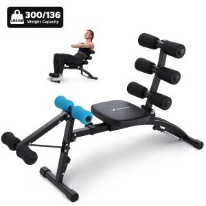 MERACH Ab Machine Multi-Functional  Trainer  Home Workout Bench