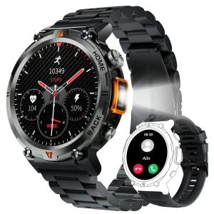 LaNikar 2025 KE3 Bluetooth Call Smart Watch Men